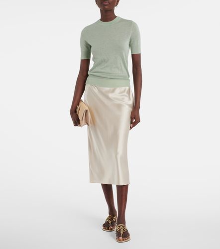 Mules Miller en cuir métallisé - Tory Burch - Modalova