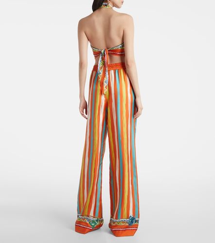 Top en soie à rayures - Dolce&Gabbana - Modalova