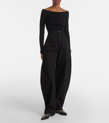 Alaïa Bottines en cuir à clous - Alaia - Modalova