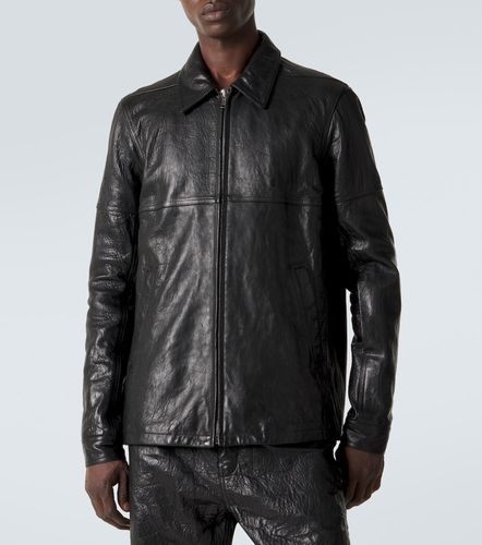 Rick Owens Veste en cuir Brad - Rick Owens - Modalova