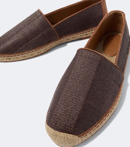 Espadrilles à finitions en cuir - Brunello Cucinelli - Modalova
