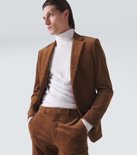Zegna Blazer en coton et cachemire - Zegna - Modalova