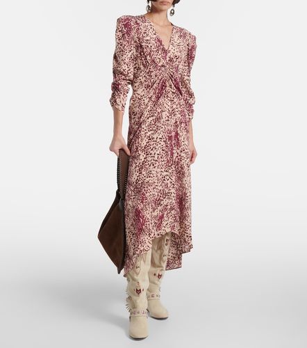 Bottes Soksa en daim à broderies - Isabel Marant - Modalova