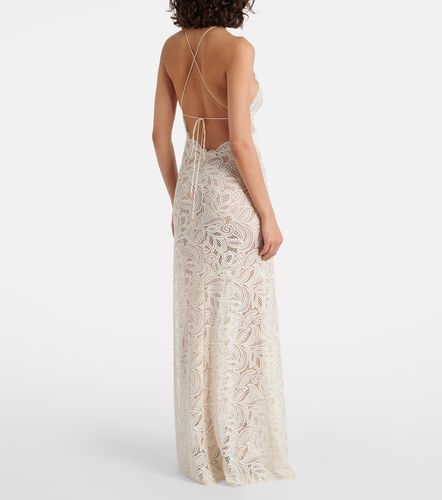 Robe longue Arabella en dentelle - Alexandra Miro - Modalova