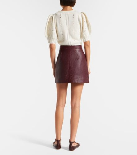 Chloé Mini-jupe en cuir - Chloe - Modalova