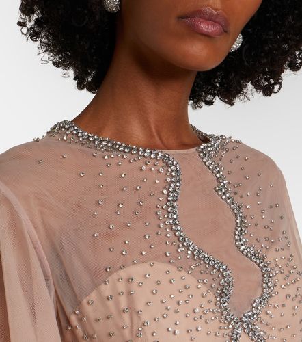 Robe longue Evanna à ornements - Costarellos - Modalova