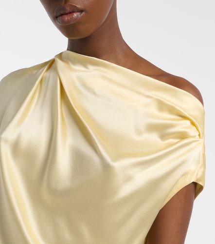 The Sei Top drapé en satin de soie - The Sei - Modalova