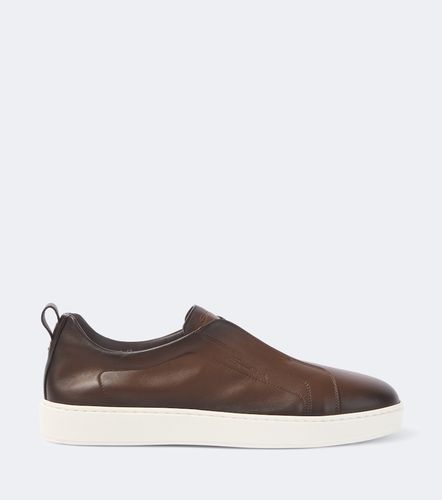 Baskets slip-on Victory en cuir - Santoni - Modalova