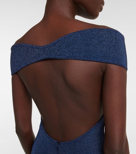 Alaïa Robe longue en laine mélangée et Lurex® - Alaia - Modalova