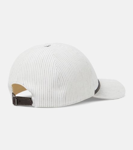 Casquette en lin et coton - Brunello Cucinelli - Modalova