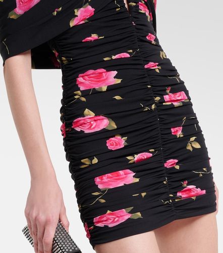 Robe froncée à fleurs - Magda Butrym - Modalova