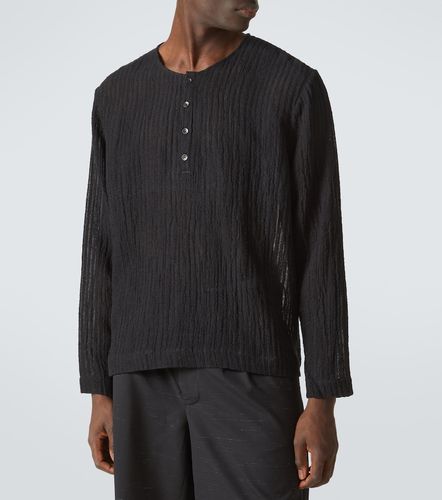 Commas Chemise Henley à rayures - Commas - Modalova