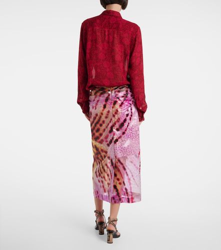 Jupe midi Sami imprimée - Dries Van Noten - Modalova