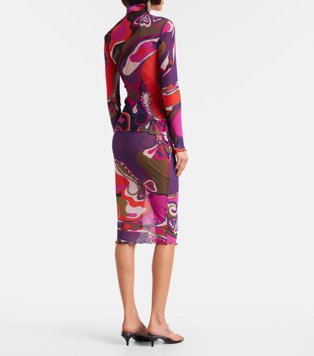 Pucci Top Orchidee en tulle - Pucci - Modalova