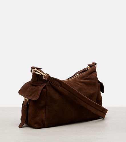Sac Explore Large en daim - Prada - Modalova