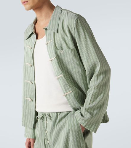 Chemise Sylvan en soie à rayures - Bode - Modalova