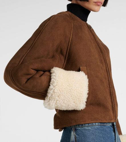 Alaïa Veste en daim et peau lainée - Alaia - Modalova