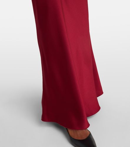 Robe longue Baia en satin de coton - Max Mara - Modalova