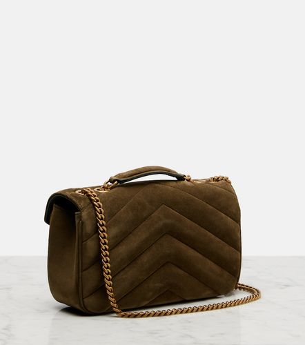 Sac Loulou Small en daim - Saint Laurent - Modalova