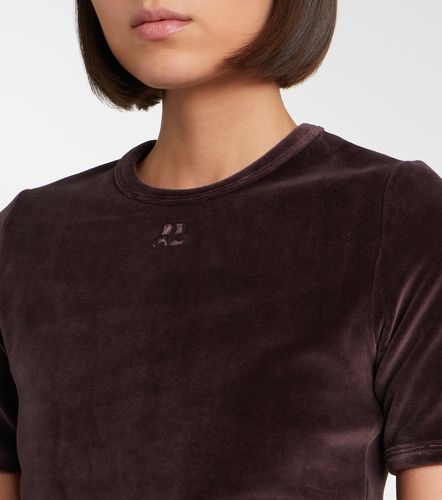 Courrèges T-shirt en coton mélangé - Courreges - Modalova