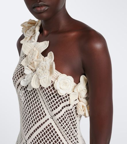 Robe longue en crochet de coton - JW Anderson - Modalova