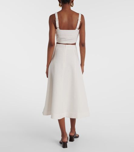 Top raccourci Faxon en jacquard - Veronica Beard - Modalova
