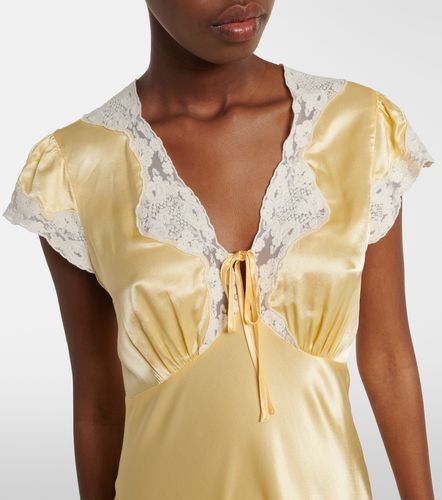 Rixo Robe longue en satin - Rixo - Modalova