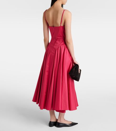 Robe midi Solene en coton mélangé - Tove - Modalova