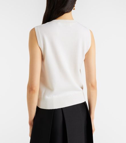 Pull sans manches en laine vierge - Oscar de la Renta - Modalova