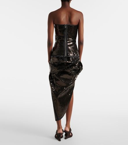Jupe midi en jean à sequins - Rick Owens - Modalova