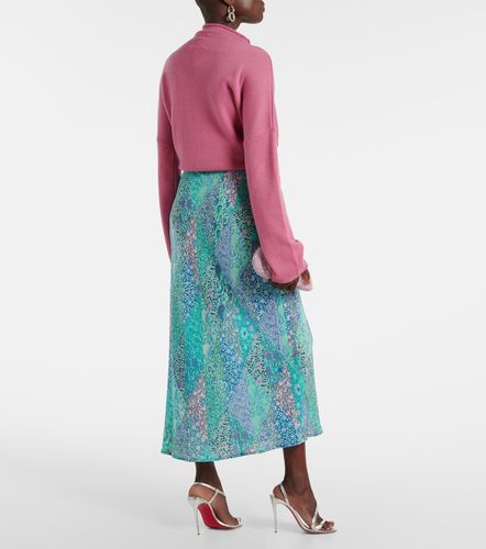 Jupe midi Ardith en soie patchwork - Rixo - Modalova
