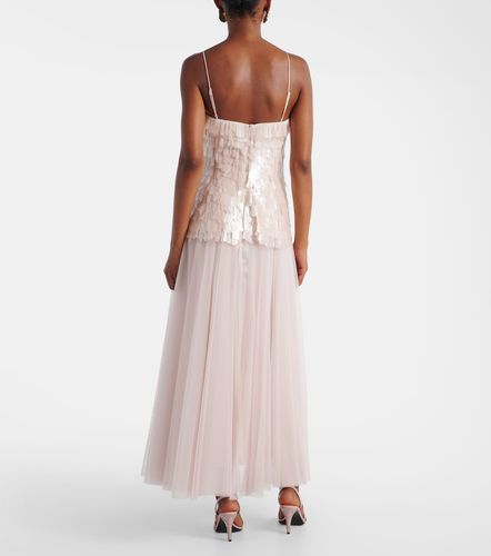 Robe longue Maxine à sequins - Simkhai - Modalova