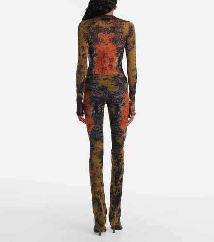 Pantalon Médaillon imprimé - Jean Paul Gaultier - Modalova