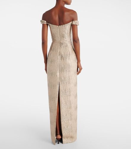 Robe longue Yolanda à encolure bardot - Markarian - Modalova