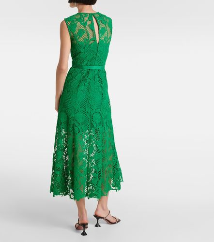 Self-Portrait Robe midi en dentelle - Self-Portrait - Modalova