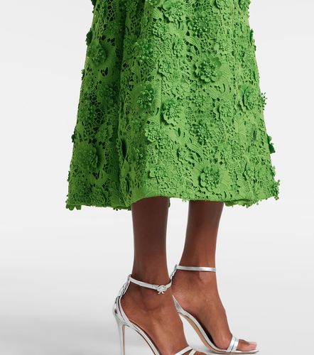 Robe midi Caroline en dentelle - Leo Lin - Modalova