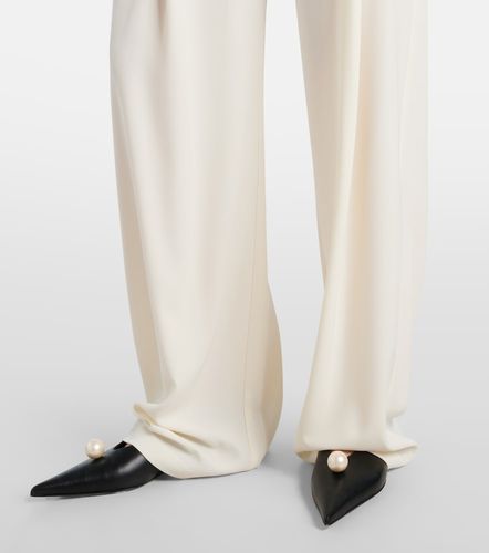 Pantalon ample à taille haute en crêpe - The Sei - Modalova