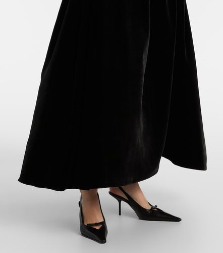 Elie Saab Robe longue en velours - Elie Saab - Modalova