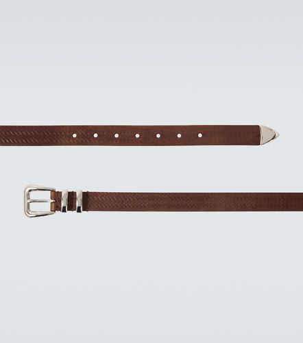 Ceinture en cuir embossé - Brunello Cucinelli - Modalova
