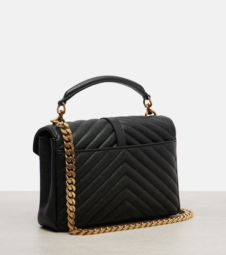 Sac Collège Medium cuir - Saint Laurent - Modalova