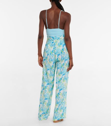 Pantalon ample Natasha imprimé - Melissa Odabash - Modalova