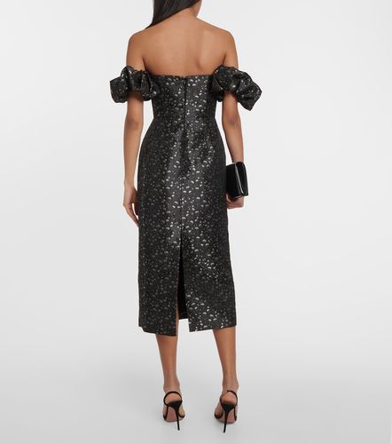 Robe midi Adelaide métallisée - Markarian - Modalova