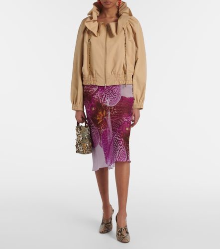 Escarpins compensés en cuir embossé - Dries Van Noten - Modalova