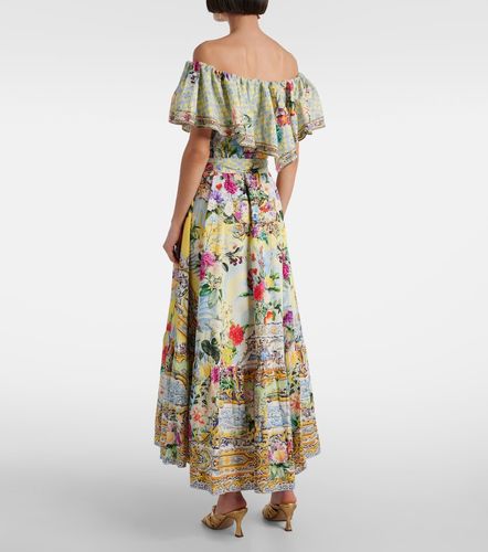 Robe midi Flor Fantástica en coton - Camilla - Modalova