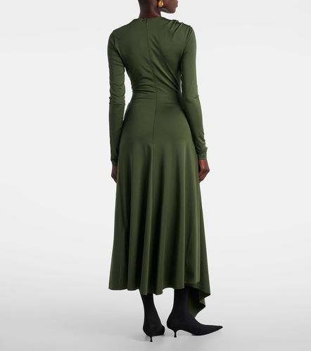 Robe midi asymétrique - Victoria Beckham - Modalova