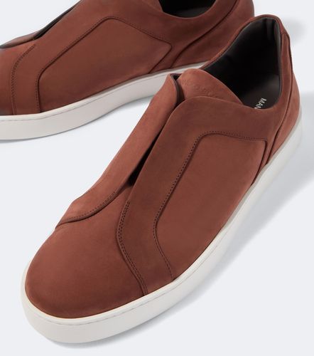 Baskets Agilio en daim - Manolo Blahnik - Modalova