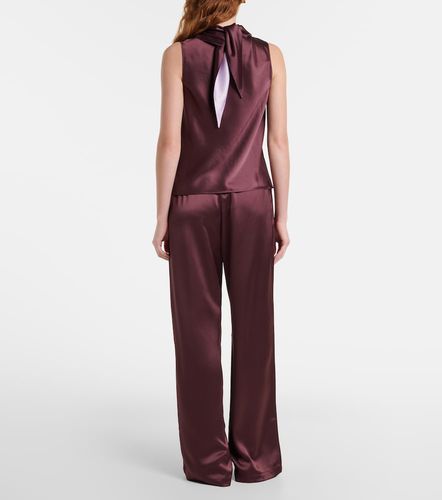 Leset Pantalon ample Barb en satin - Leset - Modalova