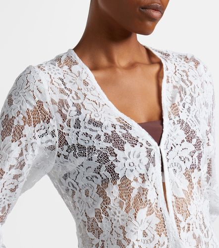 Robe Millie en coton mélangé et dentelle - Bananhot - Modalova