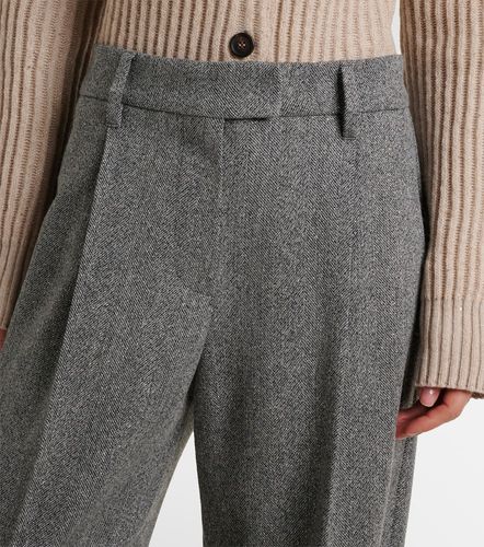 Pantalon ample Monili en laine mélangée - Brunello Cucinelli - Modalova