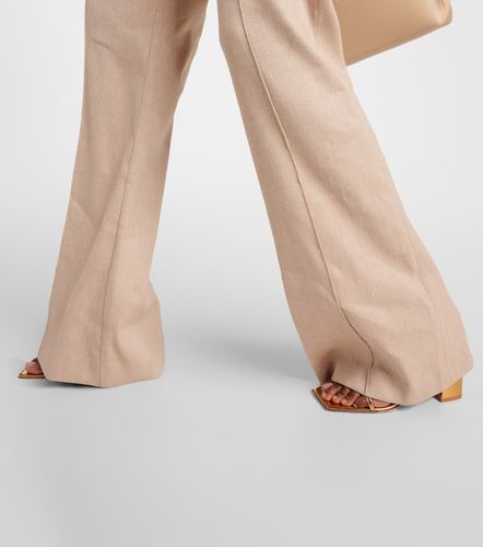 Pantalon évasé Komi en lin mélangé - Veronica Beard - Modalova
